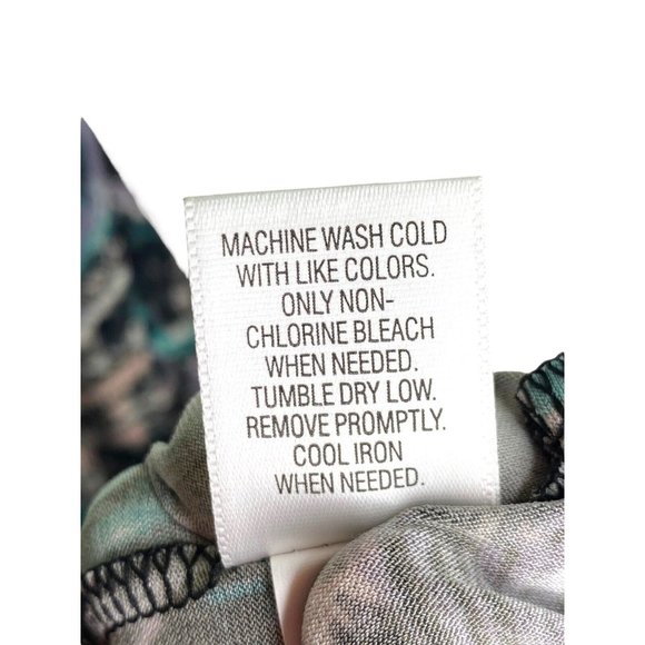 Elle‎ Womens Sundress Mosaic Voyage Print Beach Cruise Summer Maxi Dress Small - Picture 6 of 8